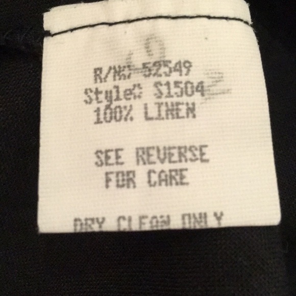 Long Black Linen Skirt - Laundry - Picture 3 of 4